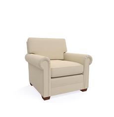 Classic Home Recessed Panel Arm Chair