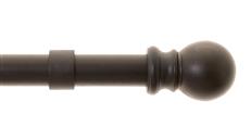 1.5" Metal Rod Set W/Ball Finial-4 L-Iron IRON 233