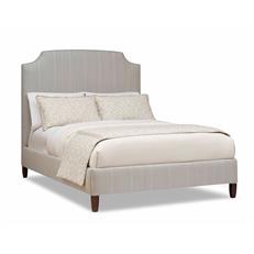 Cutaway Upholstered Queen Bed 62"