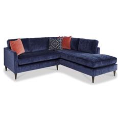 Ashbury Sectional - Right Armless Sofa