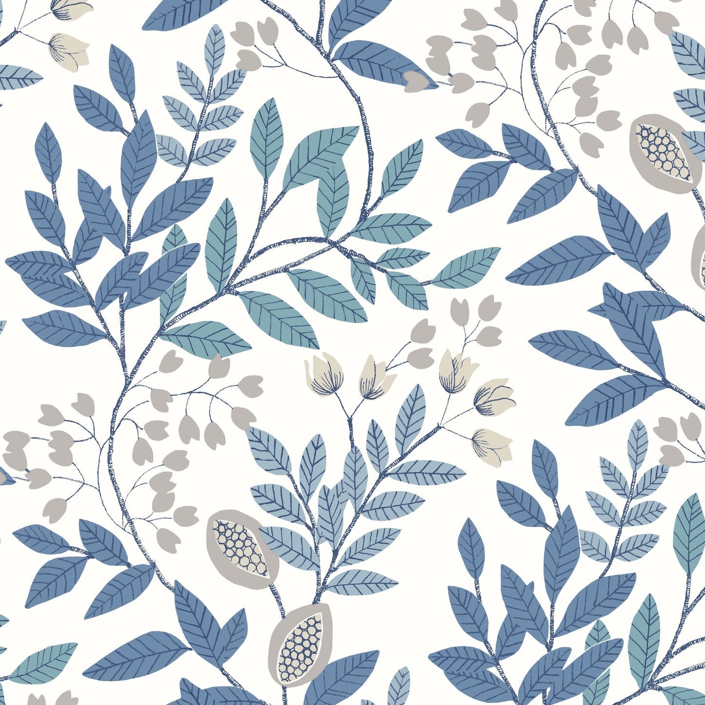 MN1842 - Mediterranean Wallpaper - Eden Retreat