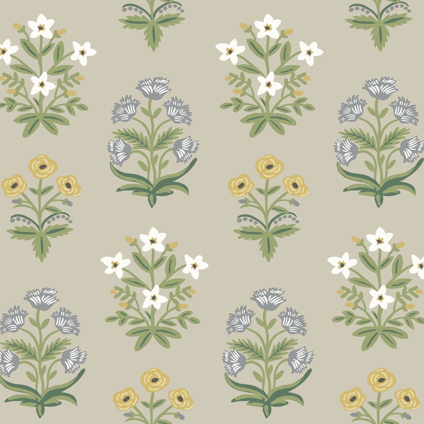 RP7350 - Rifle Paper Wallpaper - Mughal Rose