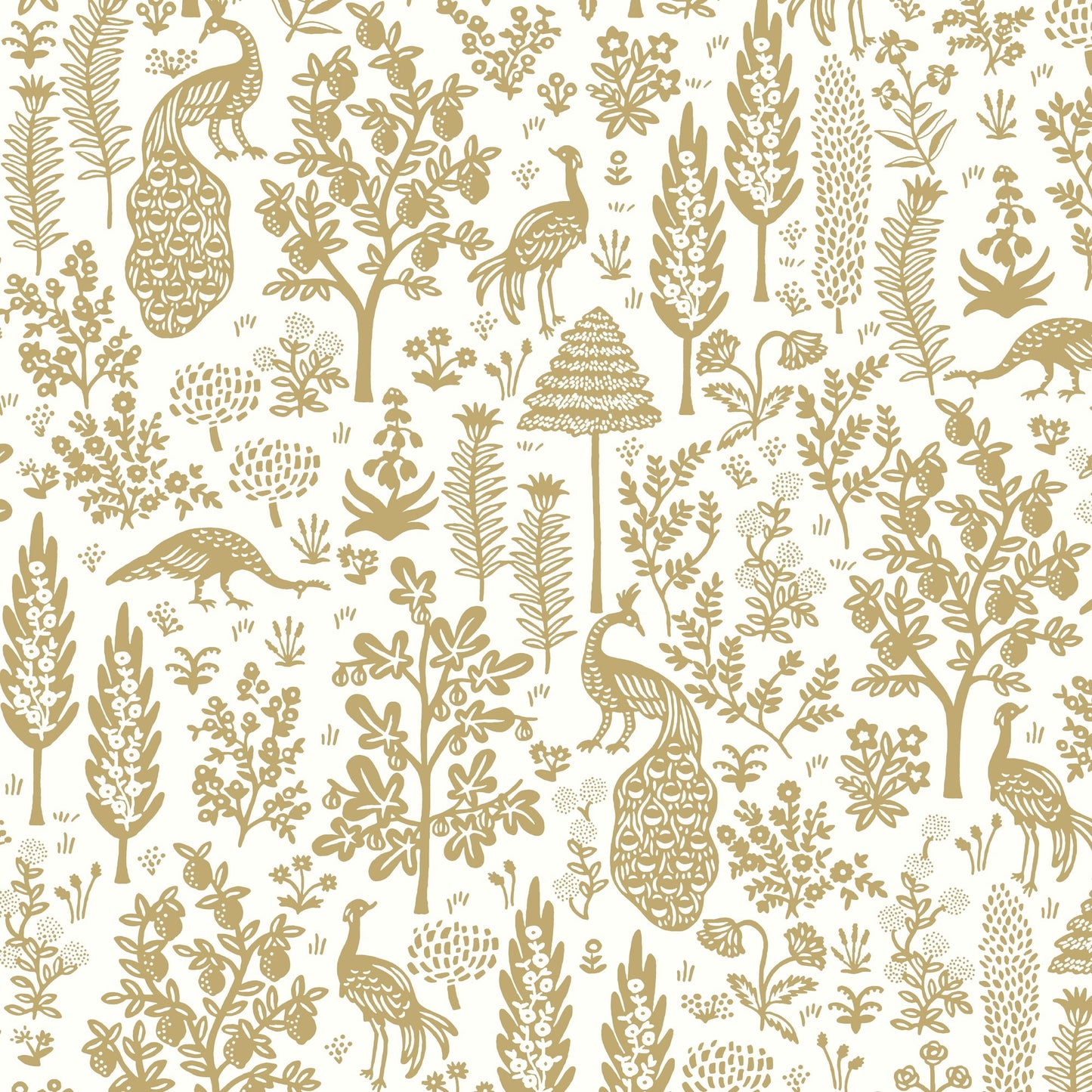 RP7371 - Rifle Paper Wallpaper - Menagerie Toile