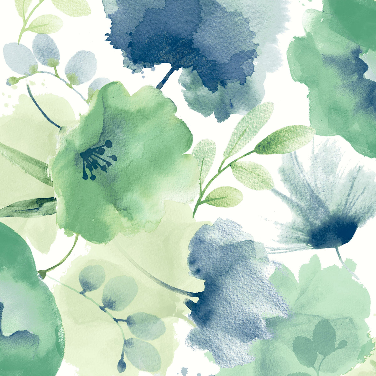WATERCOLOR BOUQUET - Blooms - Bl1774