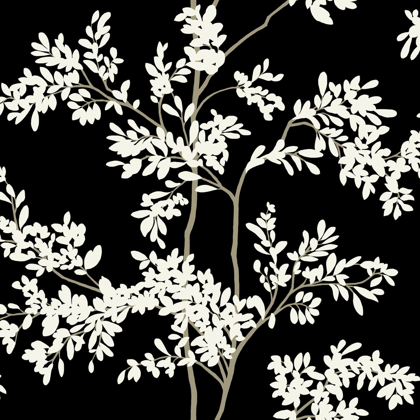 BL1804 - Blooms Second Edition Wallpaper Lunaria Silhouette