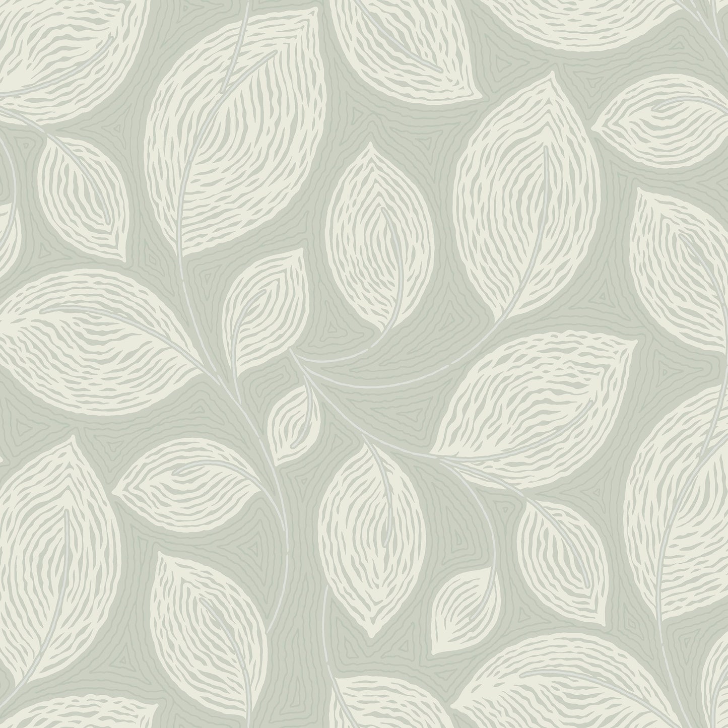 EV3921 - Candice Olson Wallpaper - Contoured Leaves