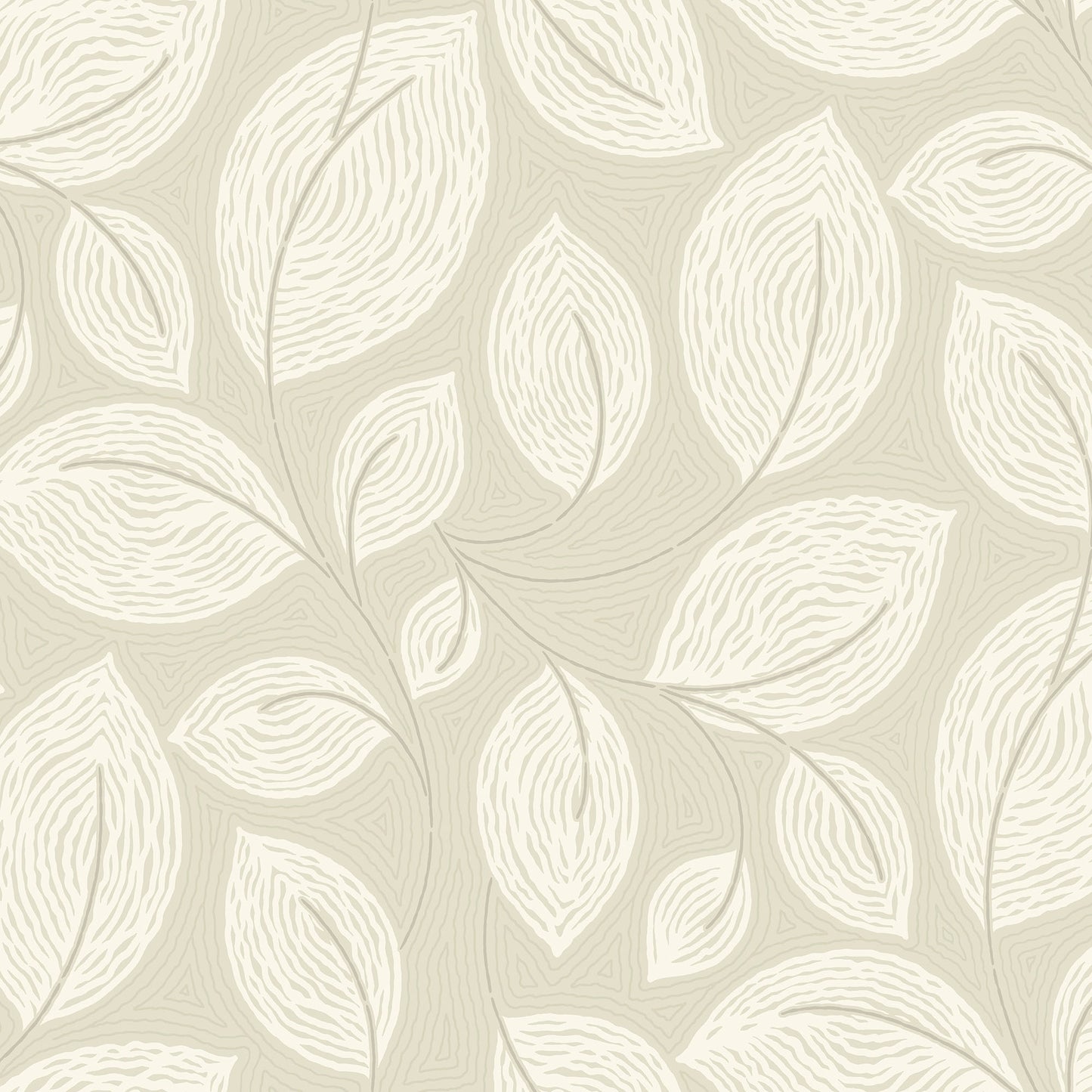 EV3923 - Candice Olson Wallpaper - Contoured Leaves