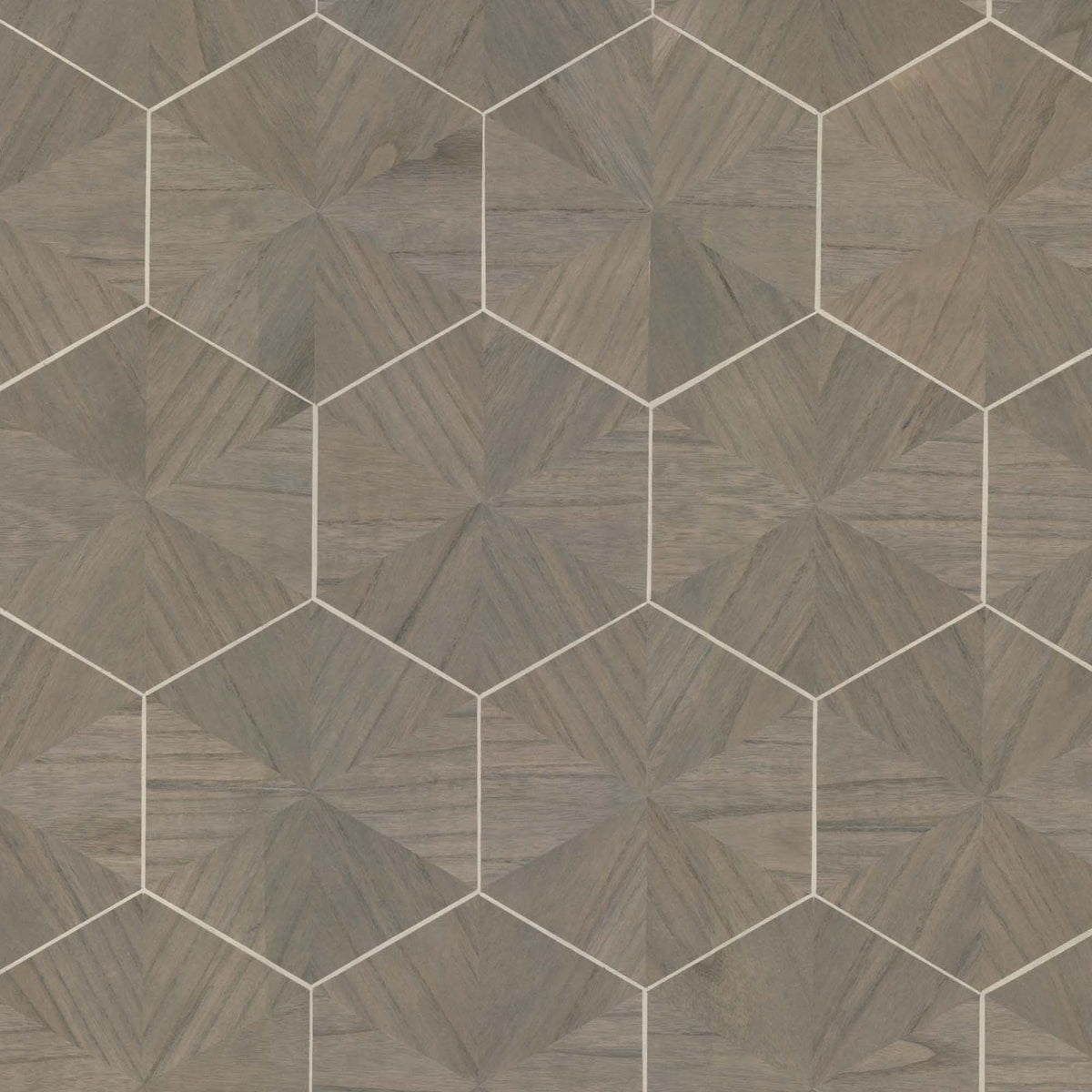 HEXAGRAM WOOD VENEER - Grasscloth And Naturals - Ho2102gv