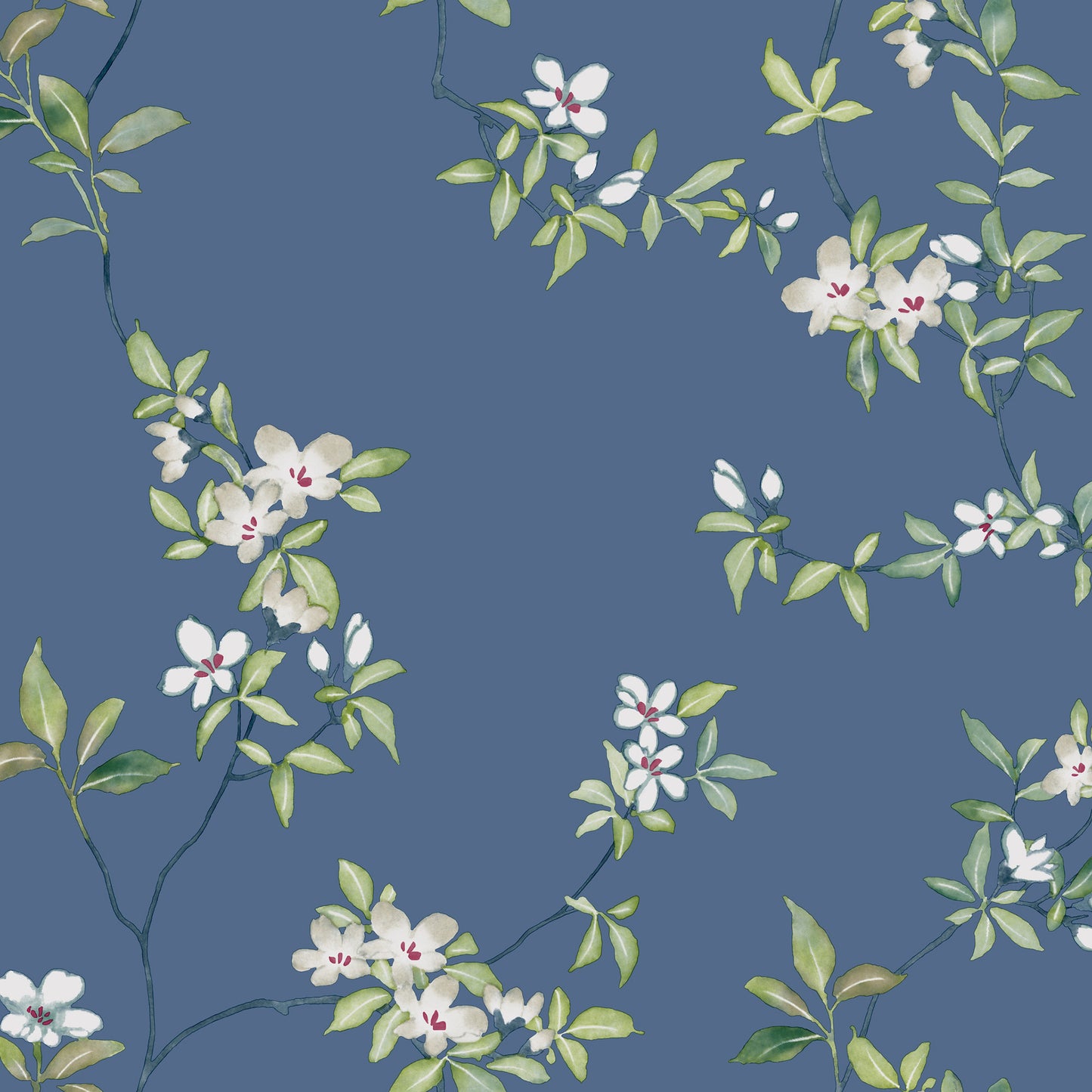 ZA8072 - Ronald Redding Tea Garden Ii Wallpaper April Blossom