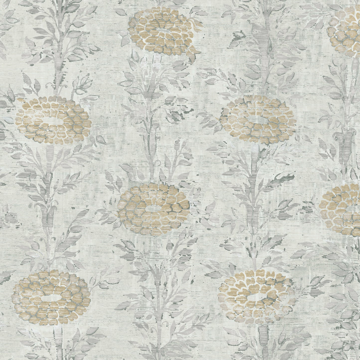 AF6516 - Ronald Redding Tea Garden Ii Wallpaper French Marigold