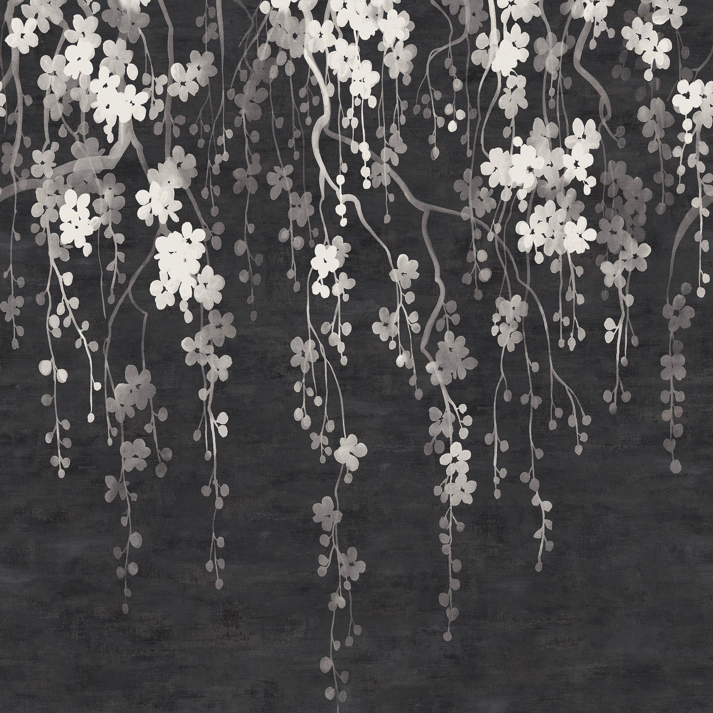 ZA8058M - Ronald Redding Tea Garden Ii Wallpaper Sakura Blooms