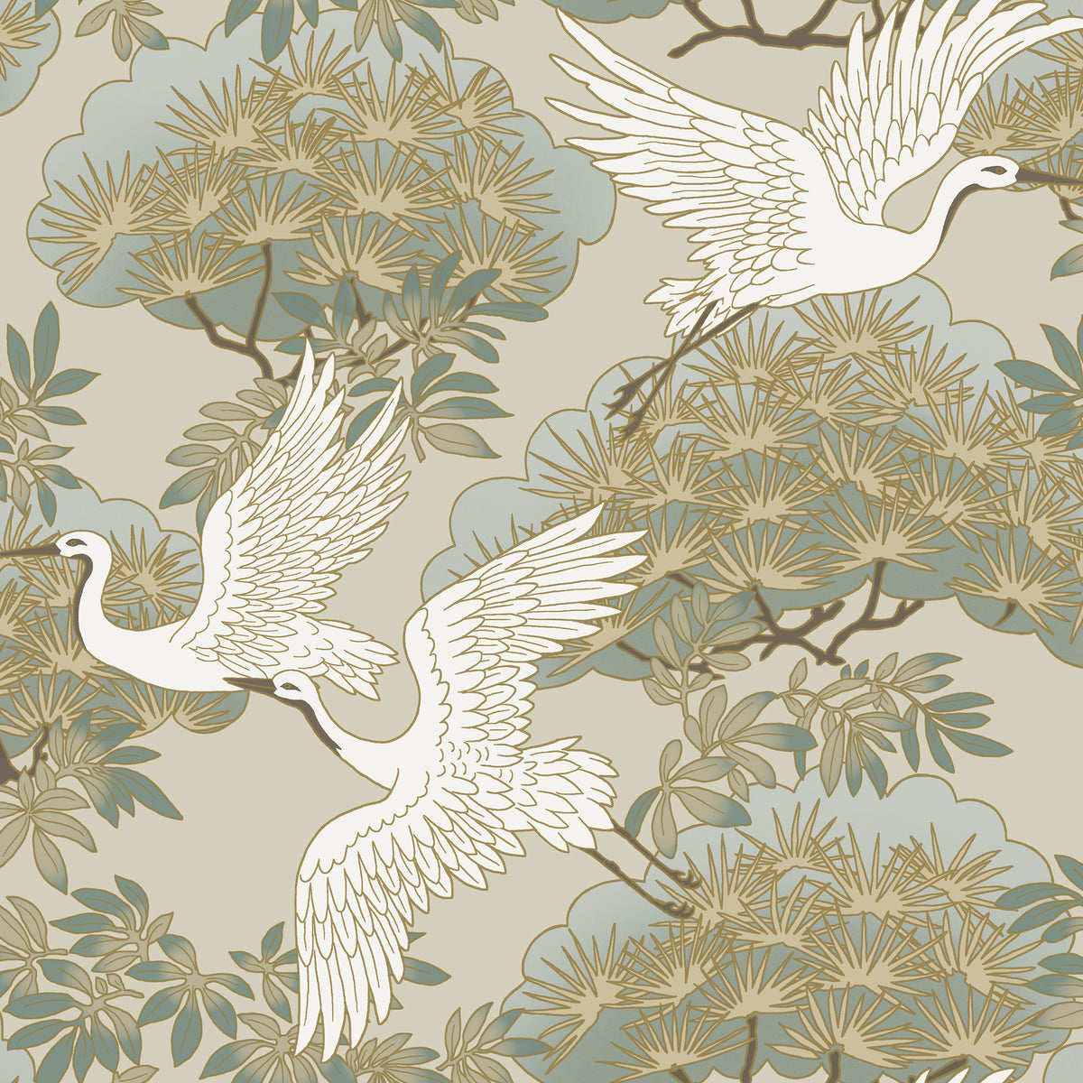 SPRIG & HERON - Ronald Redding Tea Garden - Za8009