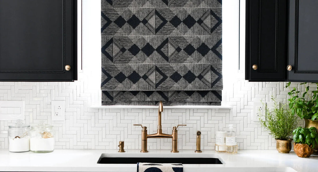 One Room Challenge Designers Love Roman Shades!