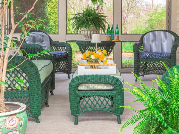 A wish granted: a design makeover for a summer porch.