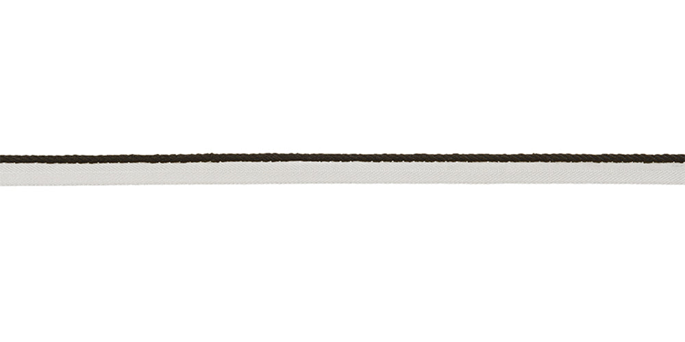 "1/4" Cord With Lip  -  Mini - Black"