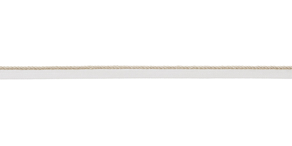 "1/4" Cord With Lip  -  Mini - Cotton"