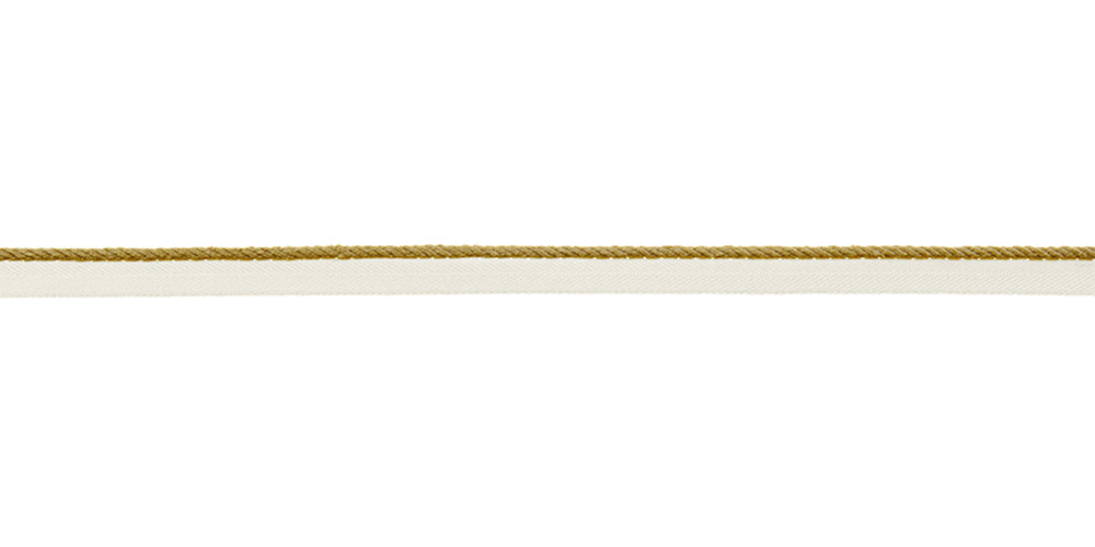 "1/4" Cord With Lip  -  Mini - Dijon"