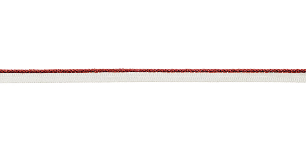 "1/4" Cord With Lip  -  Mini - Rouge"