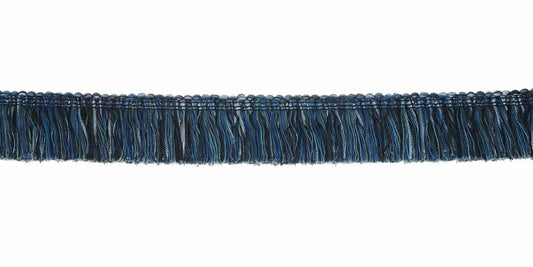 "2" Brush Fringe - Edgeley - Ink"