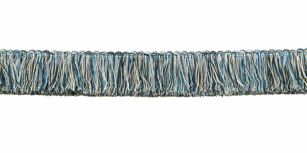 "2" Brush Fringe - Kindred - Surf"
