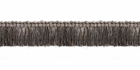 "2" Brush Fringe - Langdon - Pewter"
