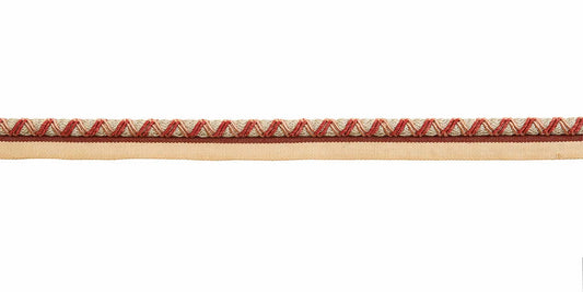 "3/8" Cord With Lip - Milnor - Coral"