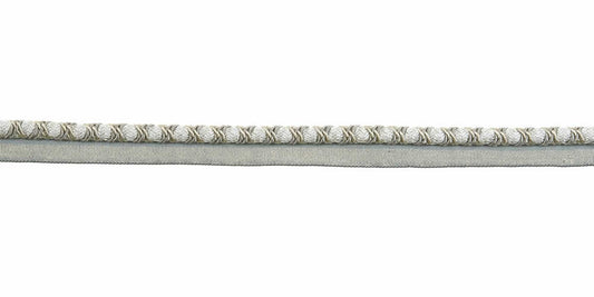 "3/8" Cord With Lip - Milnor - Silver Pearl"