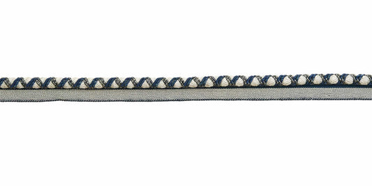 "3/8" Cord With Lip - Milnor - Surf"