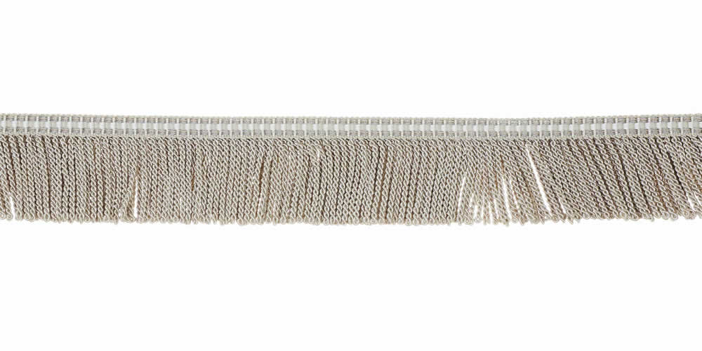 "2 1/4" Bullion Fringe - Mott - Platinum"
