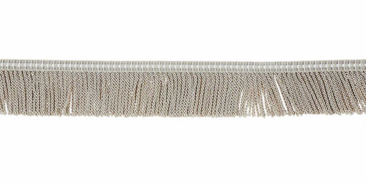 "2 1/4" Bullion Fringe - Mott - Platinum"