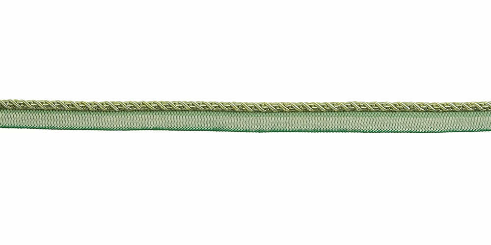 "1/4" Cord With Lip - Narita - Peridot"