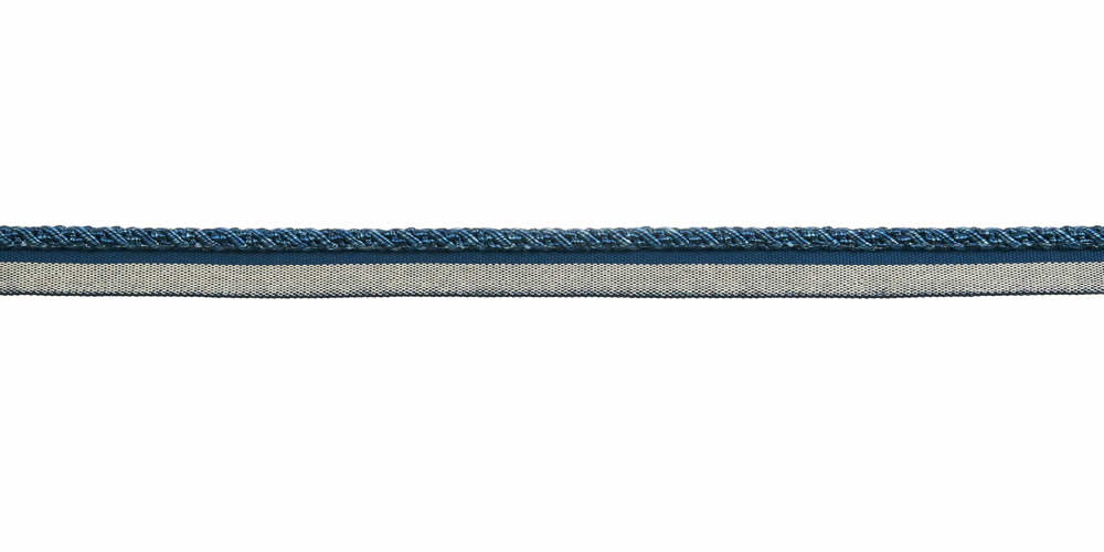 "1/4" Cord With Lip - Narita - Sapphire"