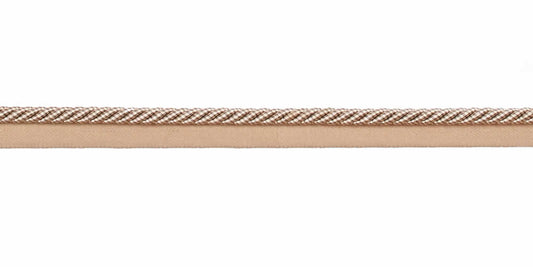 "3/8" Cord With Lip - Rolette - Alloy"