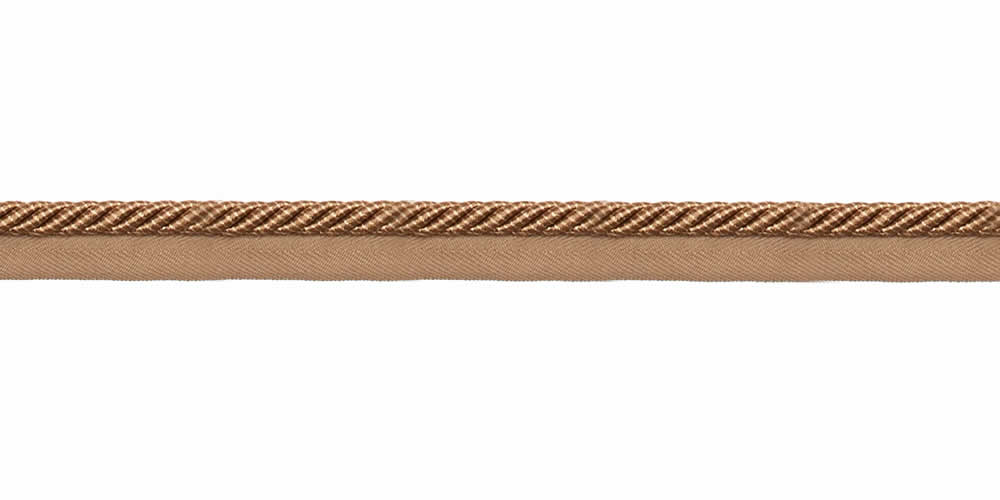 "3/8" Cord With Lip - Rolette - Topaz"