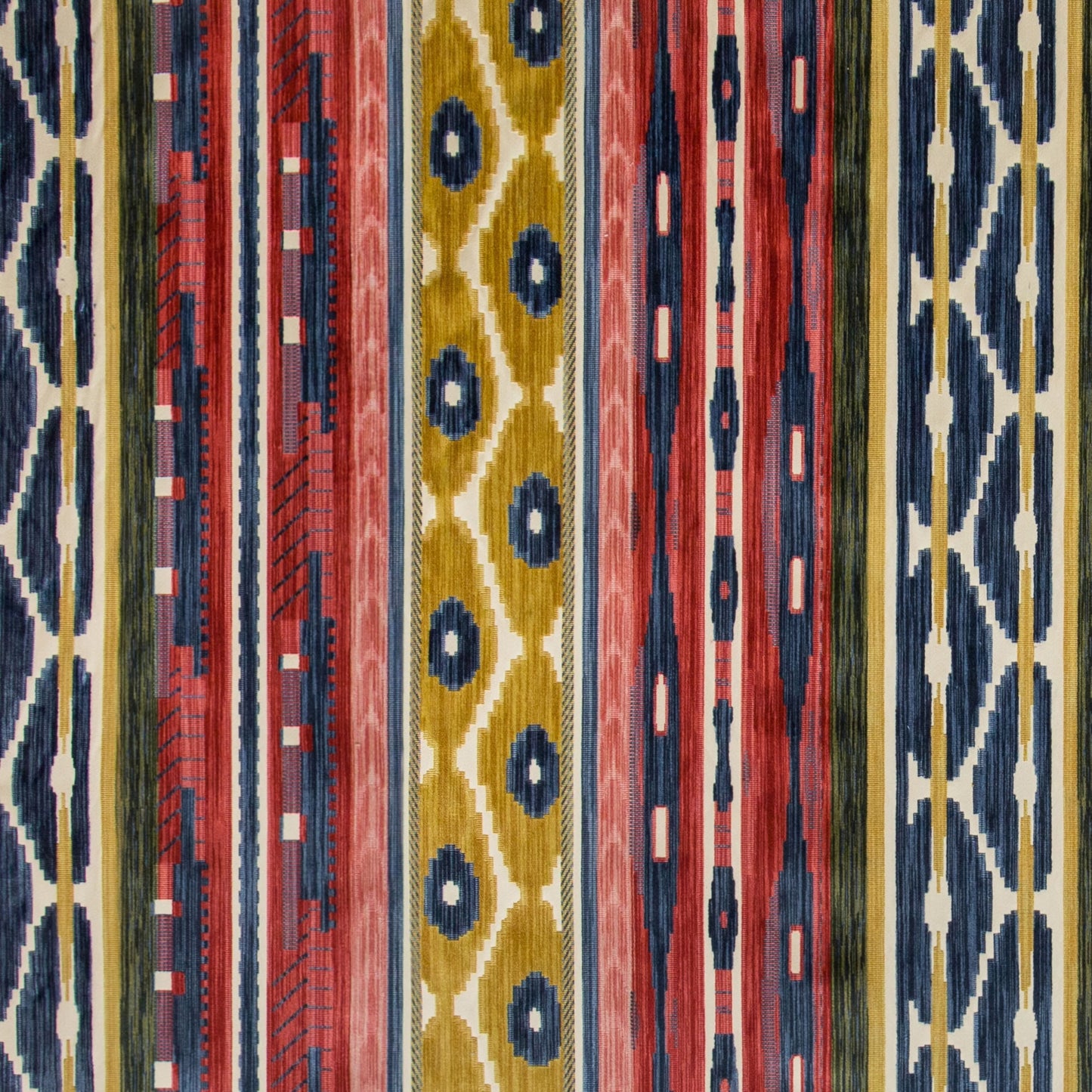 Dancing Velvet - Luxe Collection - Red/Blue