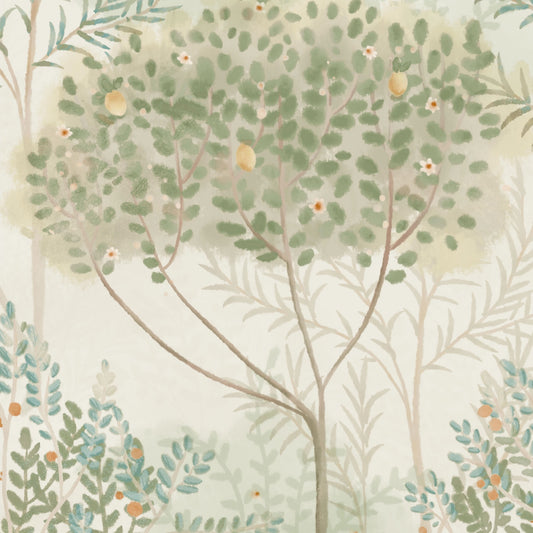 MN1821 - Mediterranean Wallpaper - Orchard