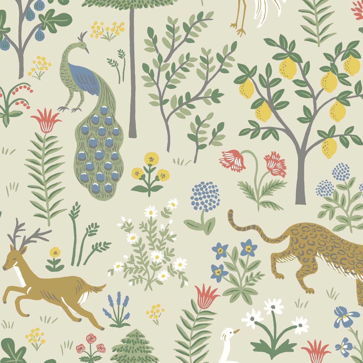RP7303 - Rifle Paper Wallpaper - Menagerie