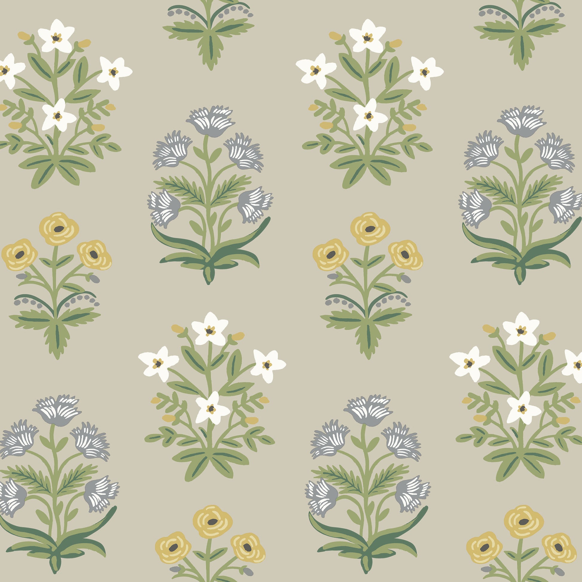 RP7350 - Rifle Paper Wallpaper - Mughal Rose