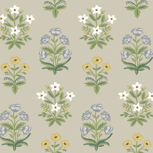 RP7350 - Rifle Paper Wallpaper - Mughal Rose