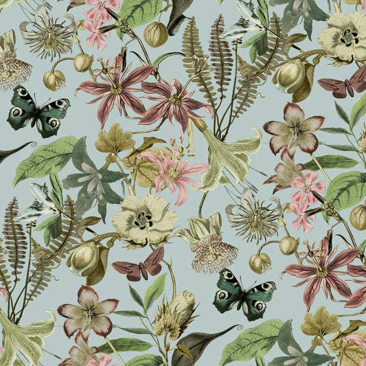 BL1725 - Blooms Second Edition Wallpaper Butterfly House