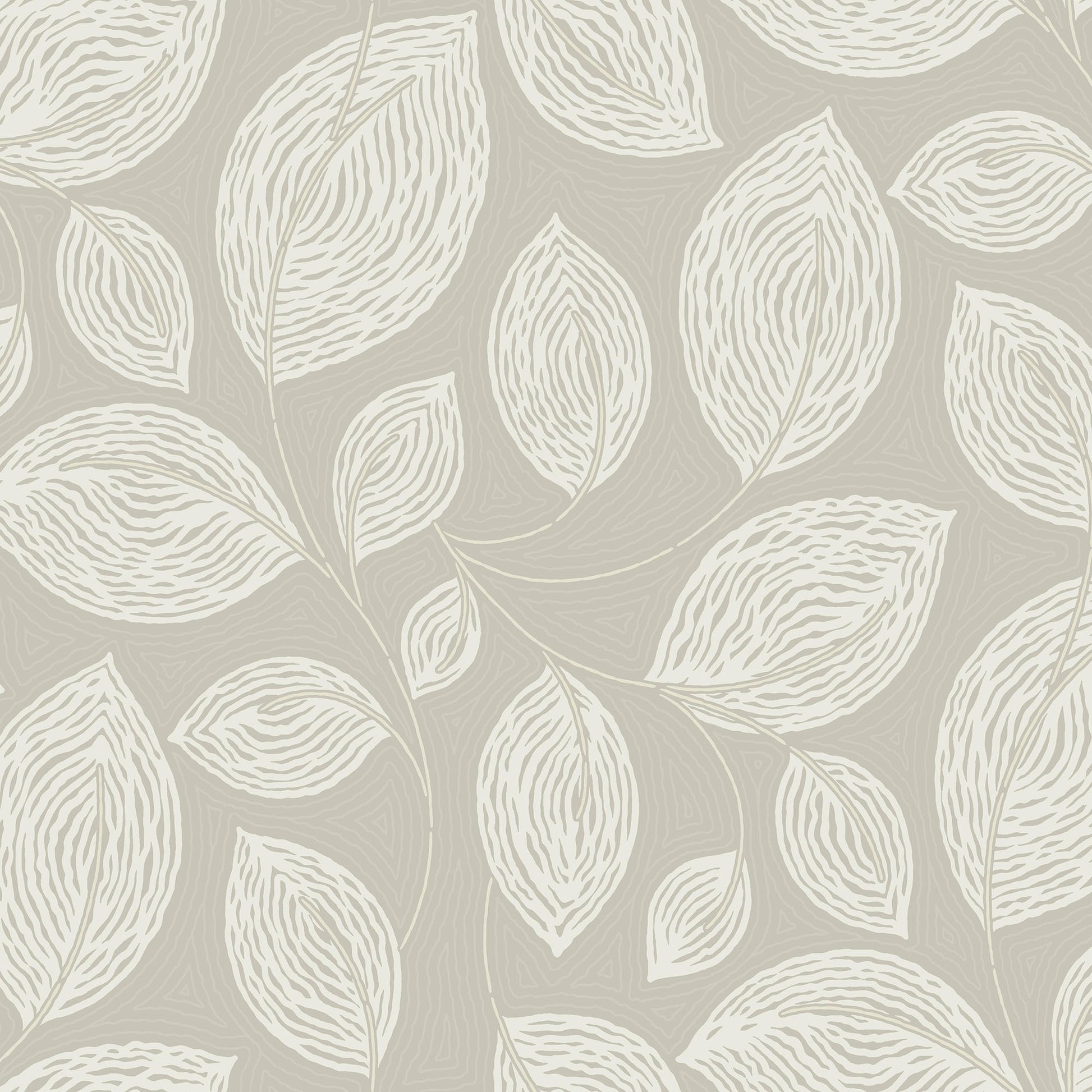 EV3922 - Candice Olson Wallpaper - Contoured Leaves