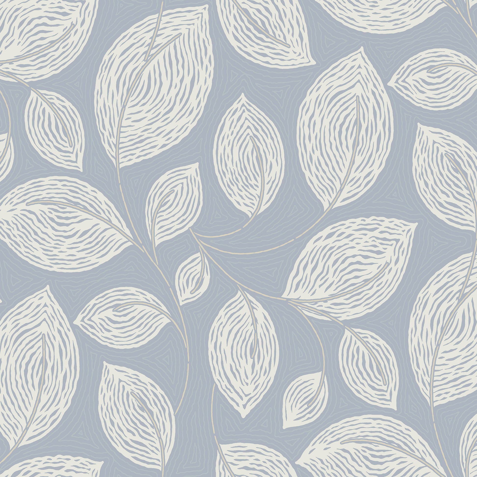 EV3925 - Candice Olson Wallpaper - Contoured Leaves