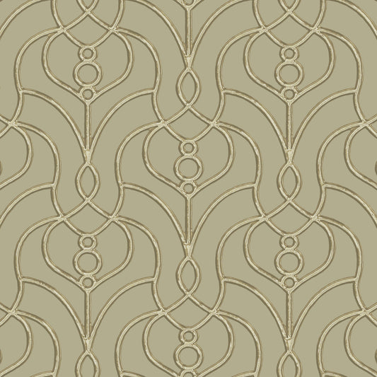 EV3947 - Candice Olson Wallpaper - Divine Trellis