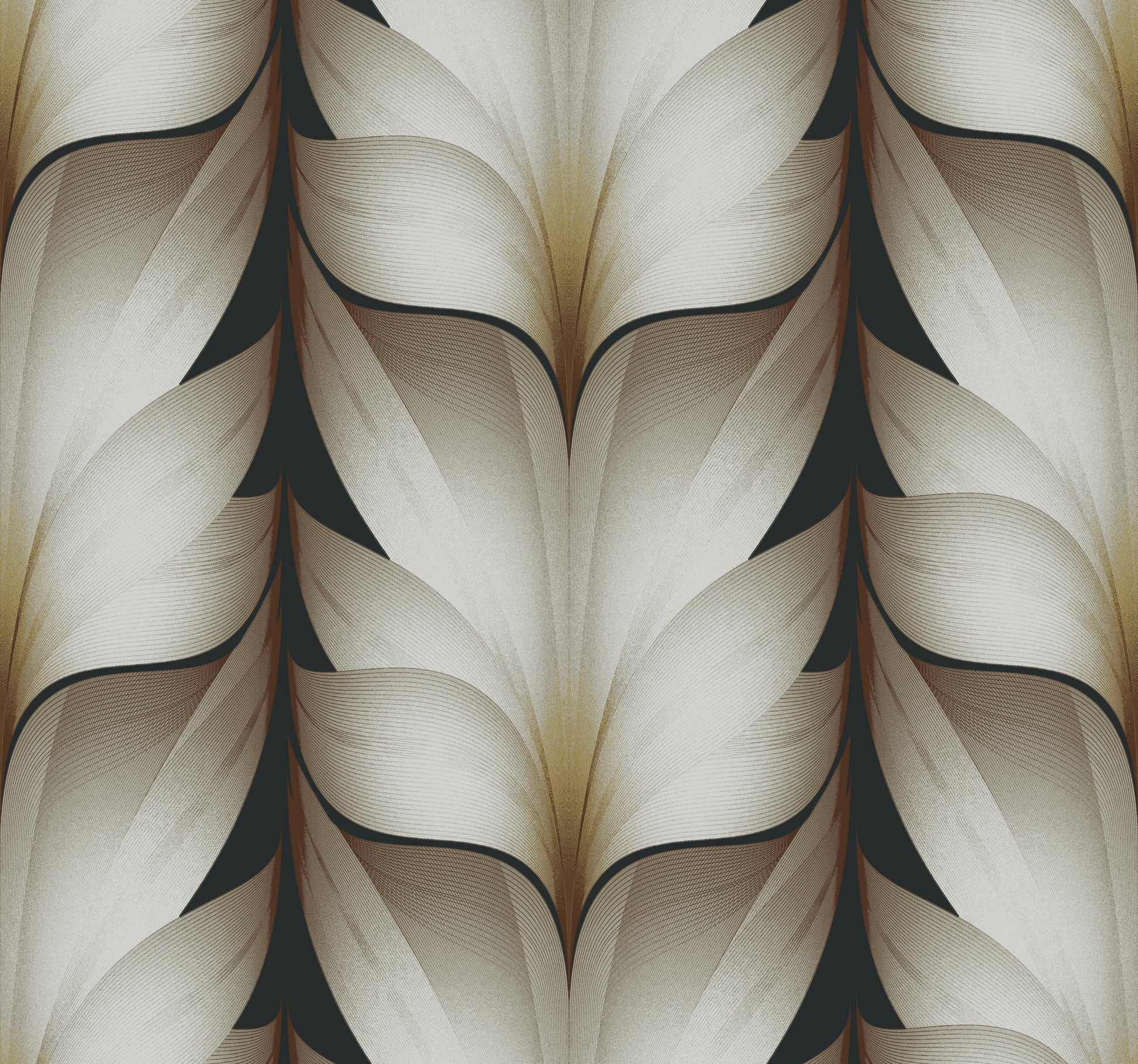 EV3954 - Candice Olson Wallpaper - Lotus Light Stripe