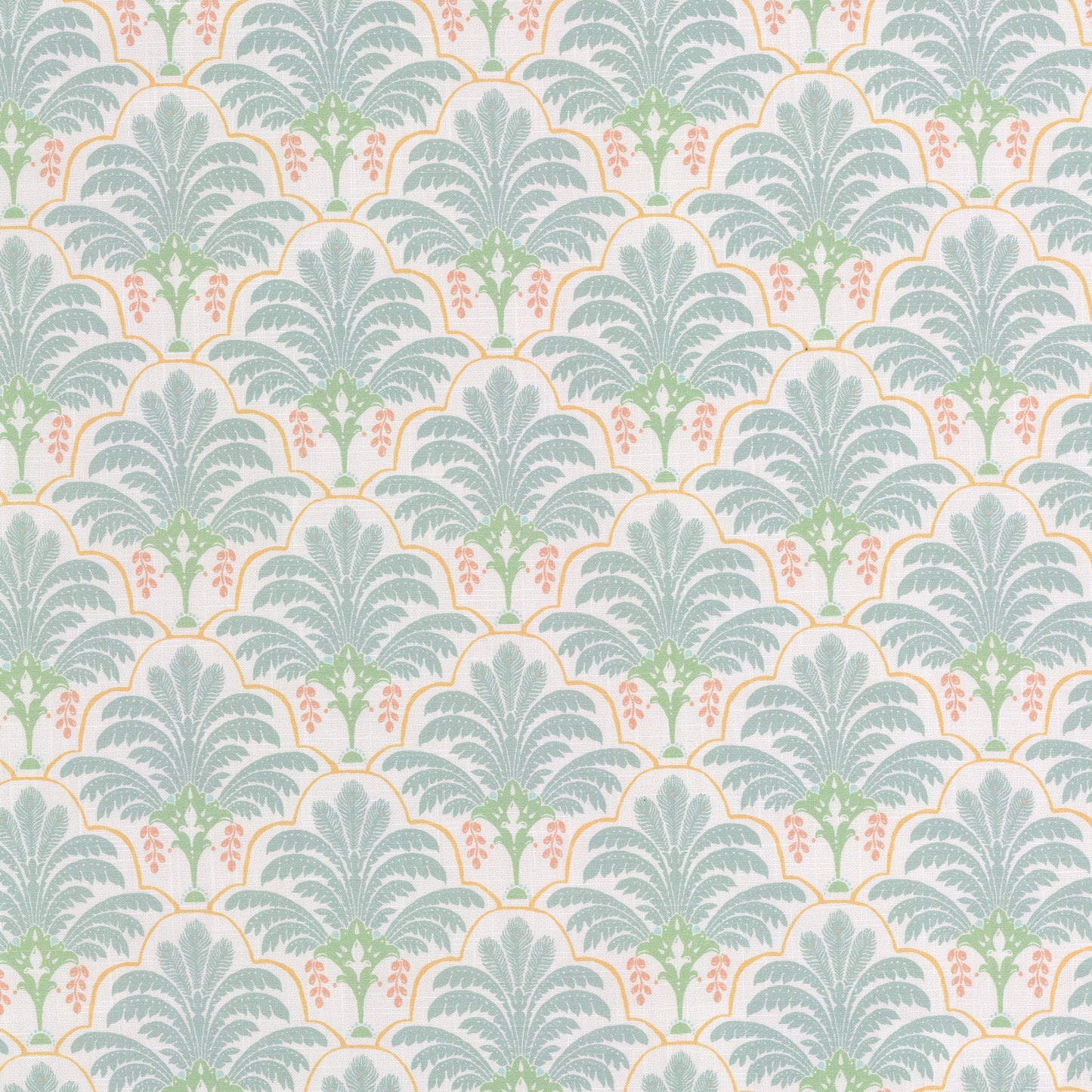 Palm Royale - Lillian August - Aqua Peach