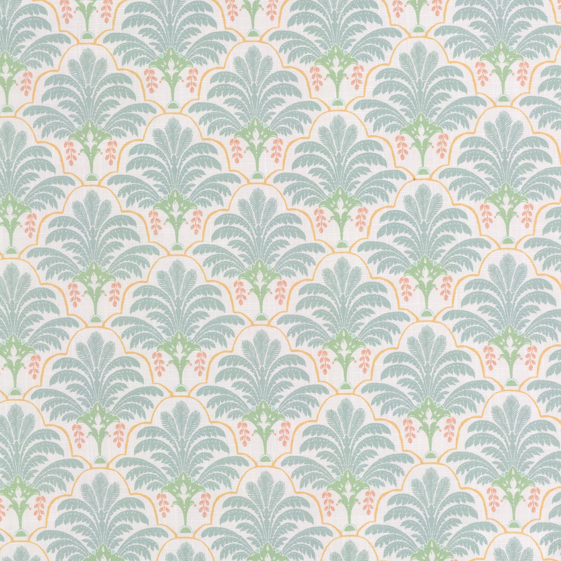Palm Royale - Lillian August - Aqua Peach