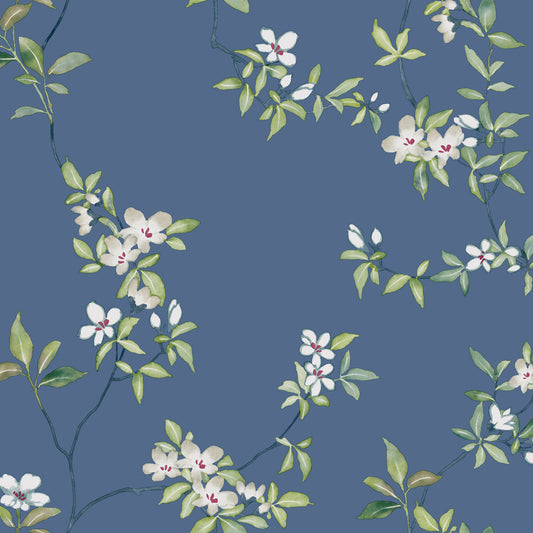 ZA8072 - Ronald Redding Tea Garden Ii Wallpaper April Blossom