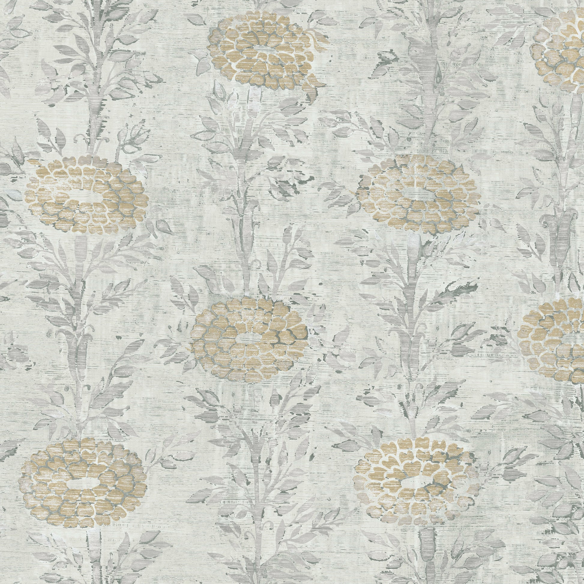 AF6516 - Ronald Redding Tea Garden Ii Wallpaper French Marigold