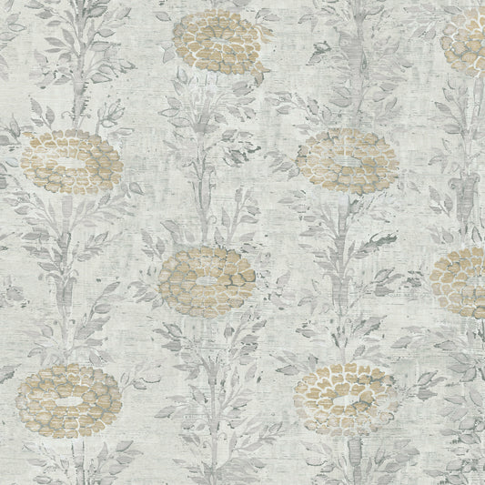 AF6516 - Ronald Redding Tea Garden Ii Wallpaper French Marigold
