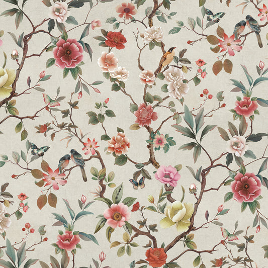 ZA8039 - Ronald Redding Tea Garden Ii Wallpaper Kimoras Garden